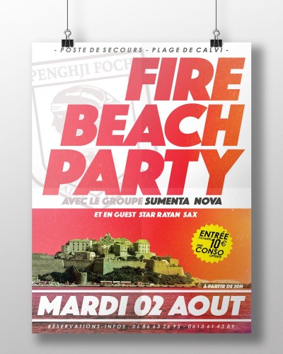 Fire Beach Party - 2ème Edition - Calvi