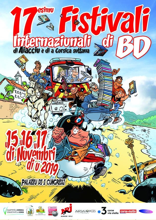 17ème Festival de la BD d'Ajaccio, le 15 novembre 2019 - CorsEvent